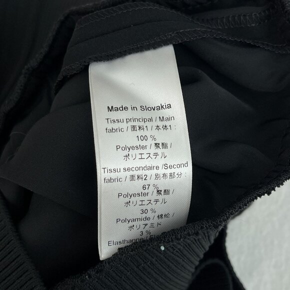 Louis Vuitton Uniforms Black No Sleeve Dolman Zip Front Jacket Womens 42/S NWT - Picture 6 of 10